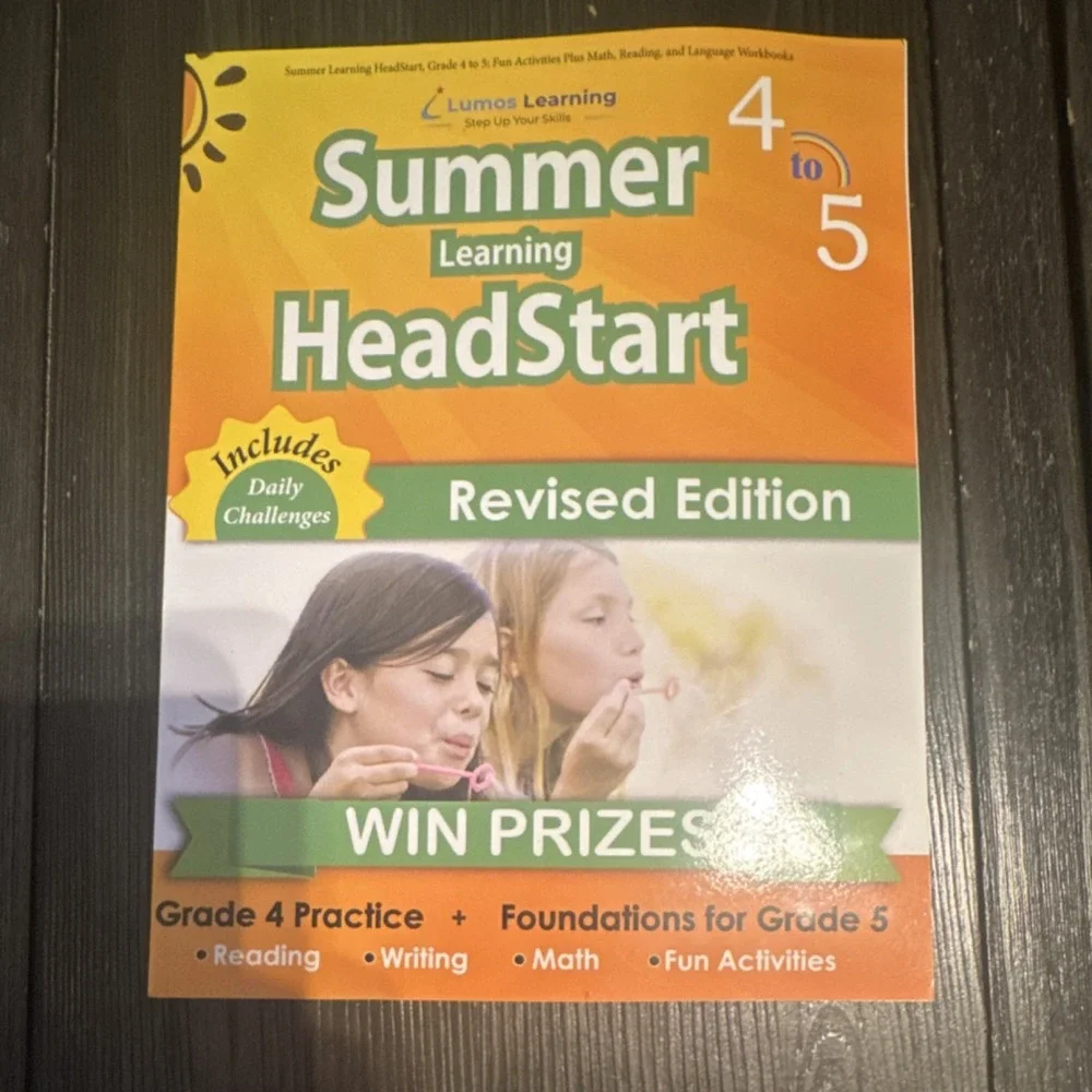 Lumos Learning‎ HeadStart Grade 4-5 Revised Edition Math Reading Activities